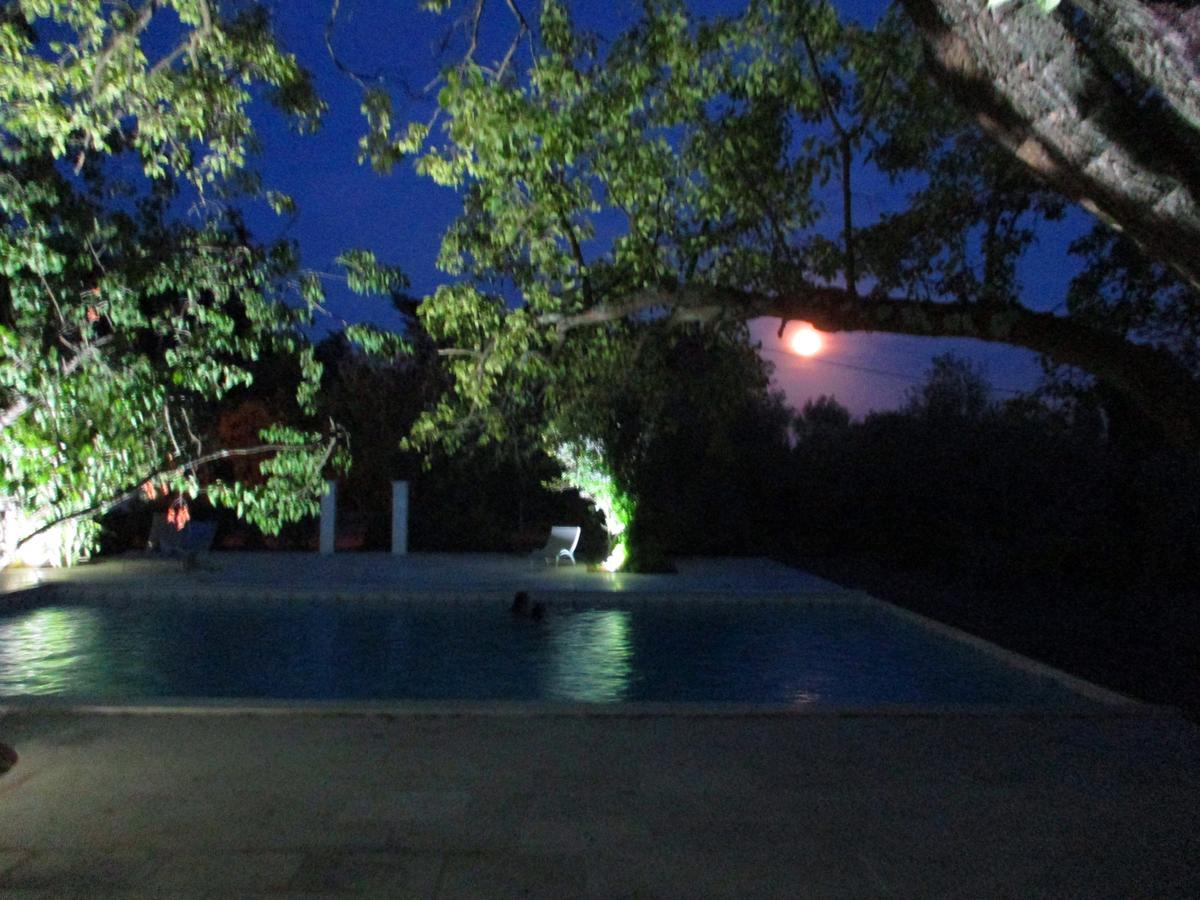 Le Mas Des Lilas Uzès Exterior foto